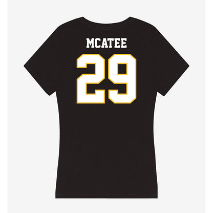 PLU - NCAA Football : Cooper McAtee - Women's V-Neck T-Shirt-1