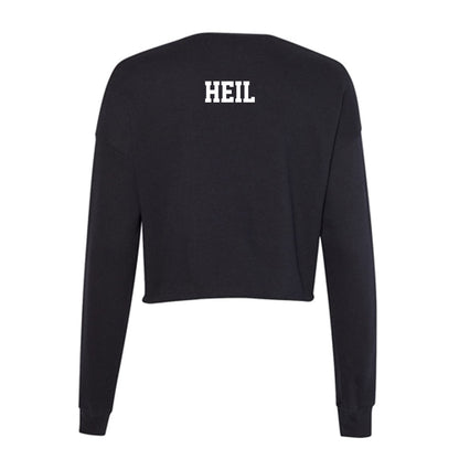 PLU - NCAA Women's Rowing : Riah Heil - Women's Cropped Crew Fleece-1