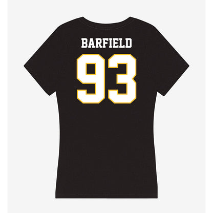 PLU - NCAA Football : Benjamin Barfield - Women's V-Neck T-Shirt-1