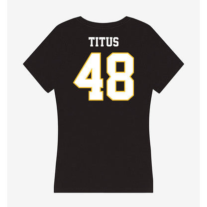 PLU - NCAA Football : Andre Titus - Women's V-Neck T-Shirt-1