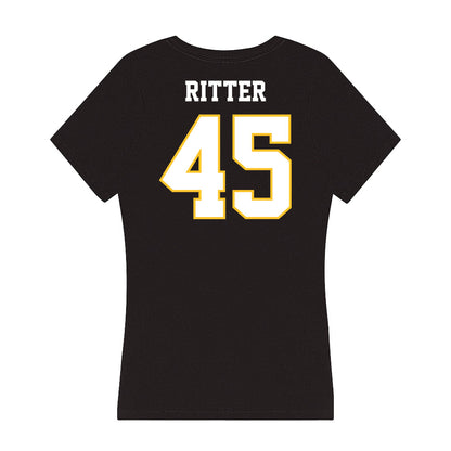 PLU - NCAA Football : Alex Ritter - Women's V-Neck T-Shirt-1