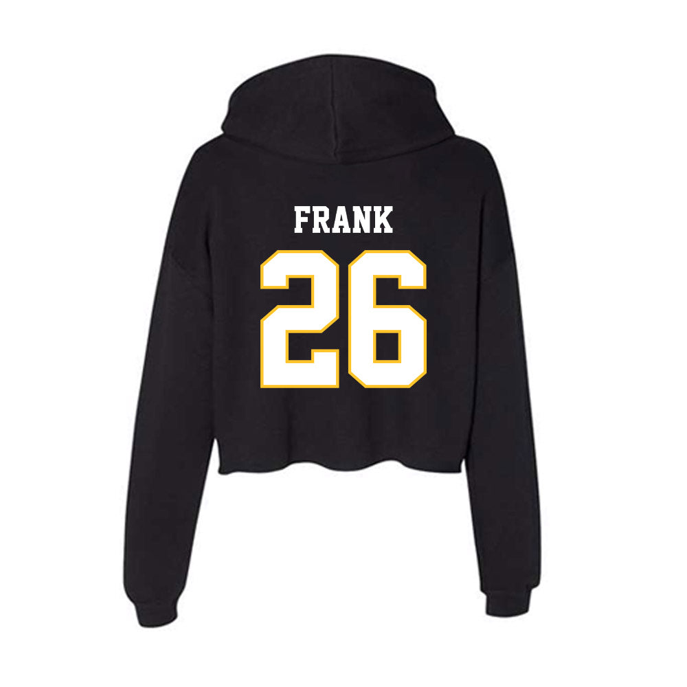 PLU - NCAA Football : Will Frank - Women's Crop Fleece Hooded Sweatshirt-1