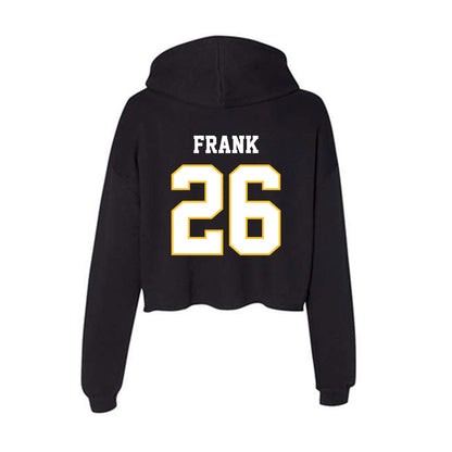 PLU - NCAA Football : Will Frank - Women's Crop Fleece Hooded Sweatshirt-1