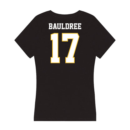 PLU - NCAA Football : Jesse Bauldree - Women's V-Neck T-Shirt-1