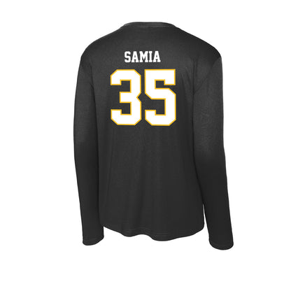 PLU - NCAA Football : Marcus-John Samia - Activewear Long Sleeve T-Shirt-1