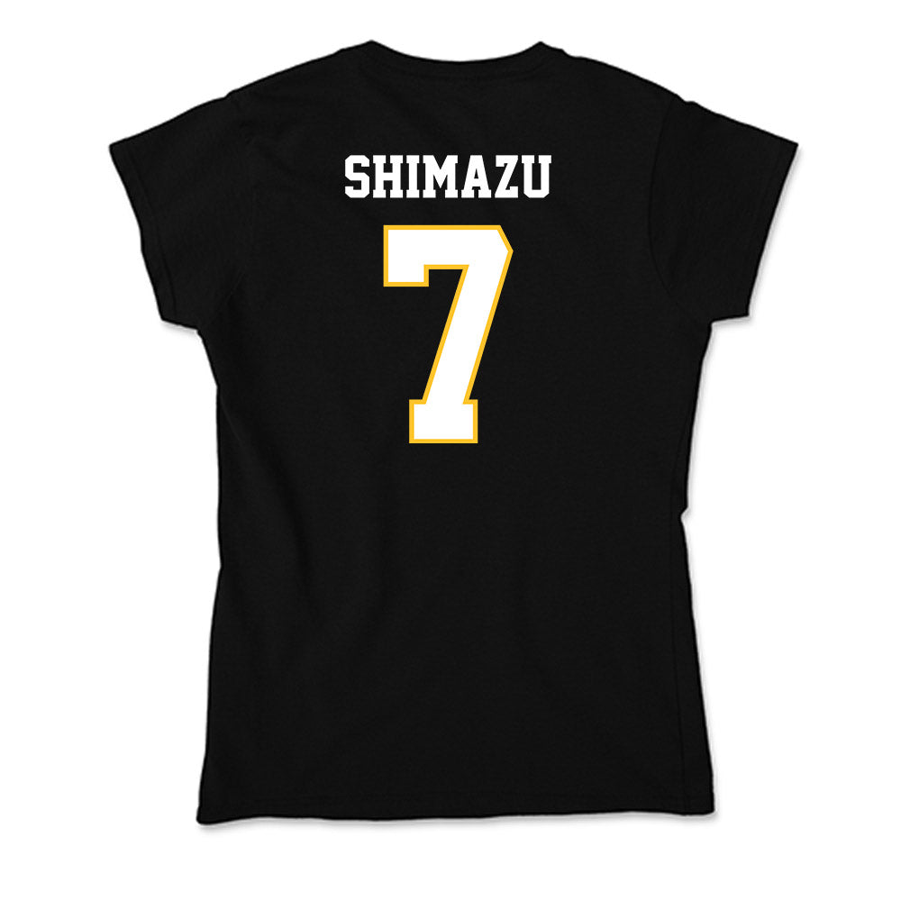 PLU - NCAA Men's Soccer : Yuta Shimazu - Soft Style Women’s T-Shirt-1