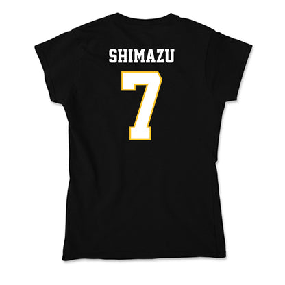 PLU - NCAA Men's Soccer : Yuta Shimazu - Soft Style Women’s T-Shirt-1