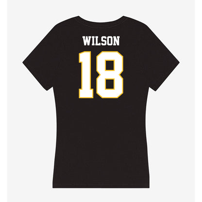 PLU - NCAA Softball : Paige wilson - Women's V-Neck T-Shirt-1