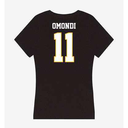 PLU - NCAA Men's Soccer : Alvin Omondi - Women's V-Neck T-Shirt-1
