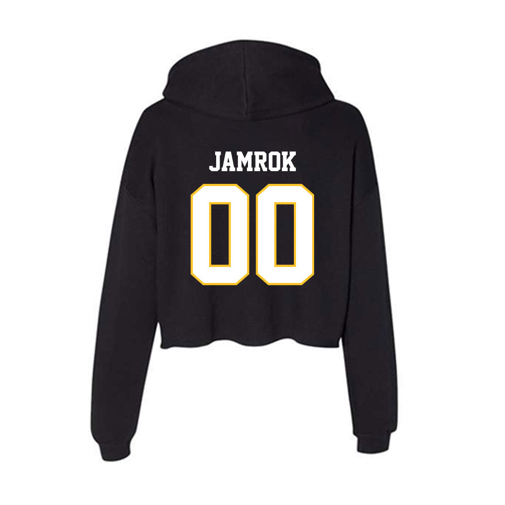 PLU - NCAA Men's Soccer : Chris Jamrok - Women's Crop Fleece Hoodie-1