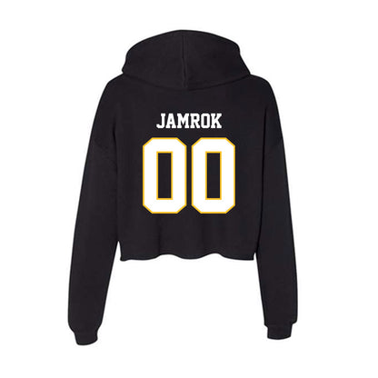 PLU - NCAA Men's Soccer : Chris Jamrok - Women's Crop Fleece Hoodie-1