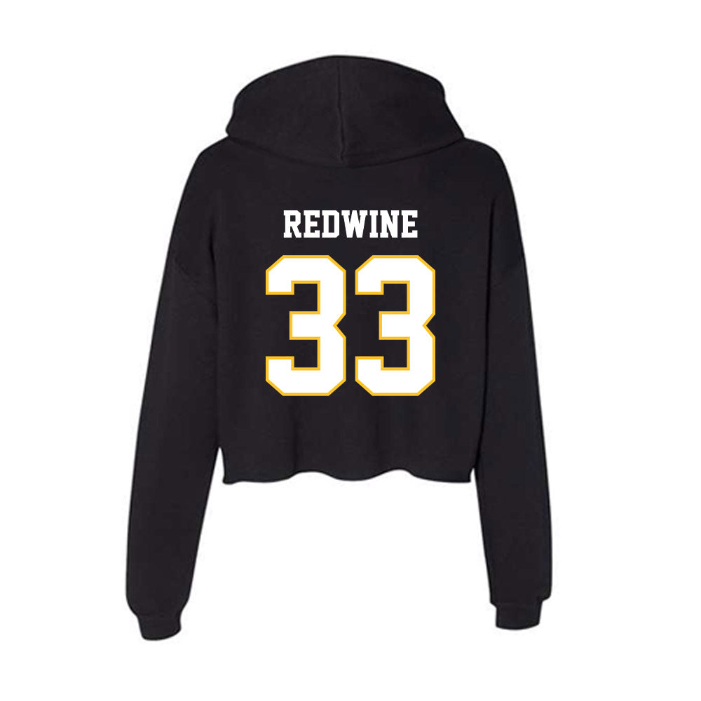 PLU - NCAA Softball : Aby Redwine - Women's Crop Fleece Hoodie-1
