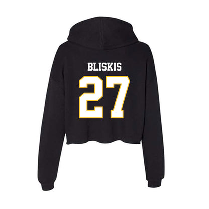 PLU - NCAA Men's Soccer : Owen Bliskis - Women's Crop Fleece Hoodie-1