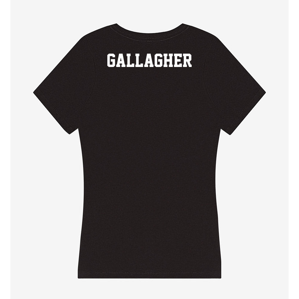 PLU - NCAA Men's Track & Field : Wyatt Gallagher - Women's V-Neck T-Shirt-1