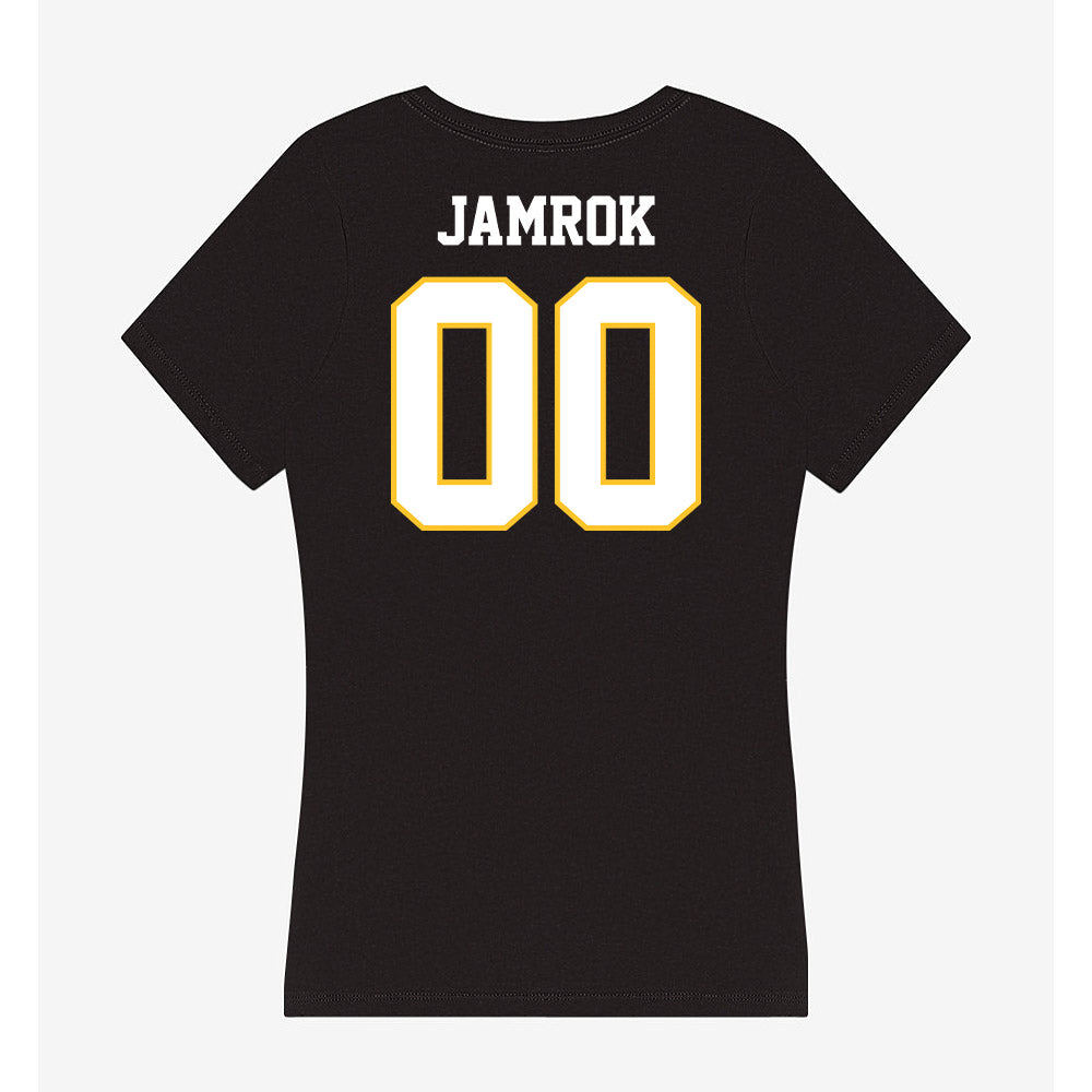 PLU - NCAA Men's Soccer : Chris Jamrok - Women's V-Neck T-Shirt-1