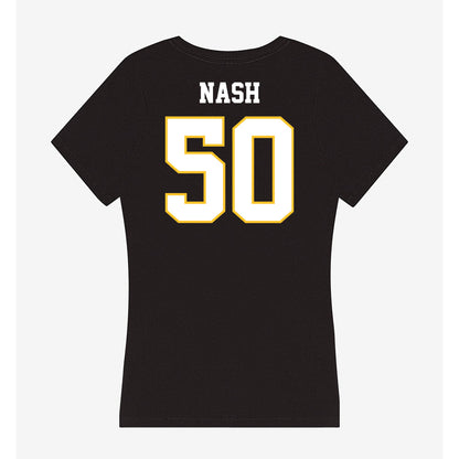 PLU - NCAA Football : Devon Nash - Women's V-Neck T-Shirt-1