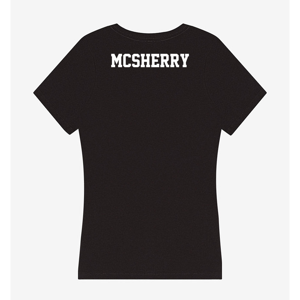 PLU - NCAA Men's Track & Field : Chace Mcsherry - Women's V-Neck T-Shirt-1
