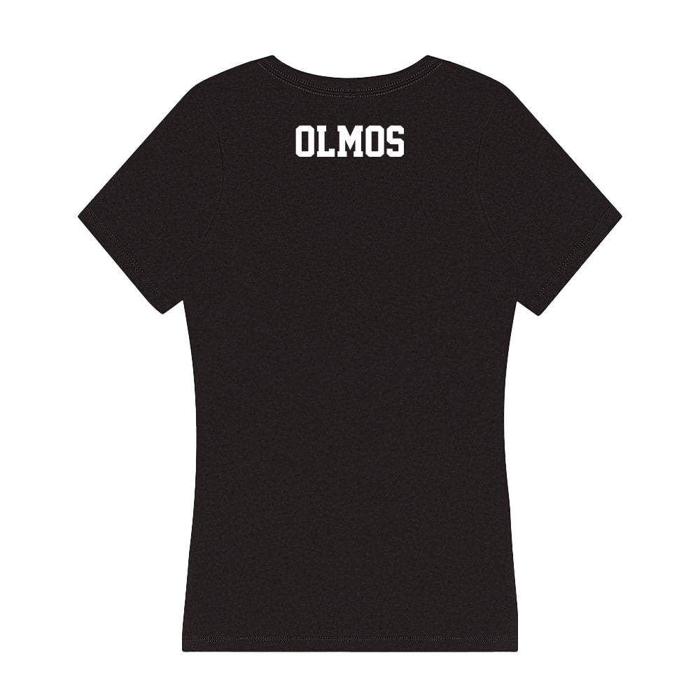PLU - NCAA Women's Cross Country : Adalia Olmos - Women's V-Neck T-Shirt-1