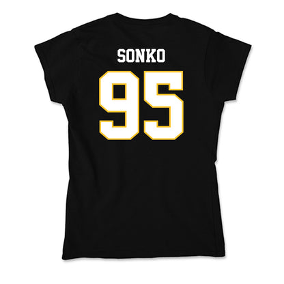 PLU - NCAA Football : George Sonko - Soft Style Women’s T-Shirt-1