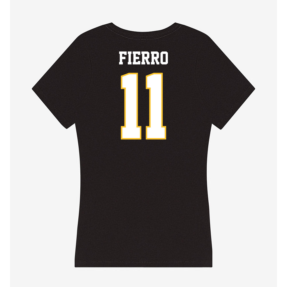 PLU - NCAA Softball : Alyssa Fierro - Women's V-Neck T-Shirt-1