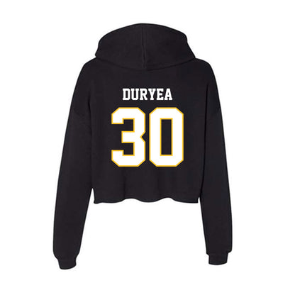 PLU - NCAA Softball : Fionna Duryea - Women's Crop Fleece Hoodie-1
