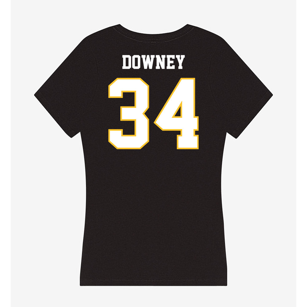 PLU - NCAA Football : Landen Downey - Women's V-Neck T-Shirt-1