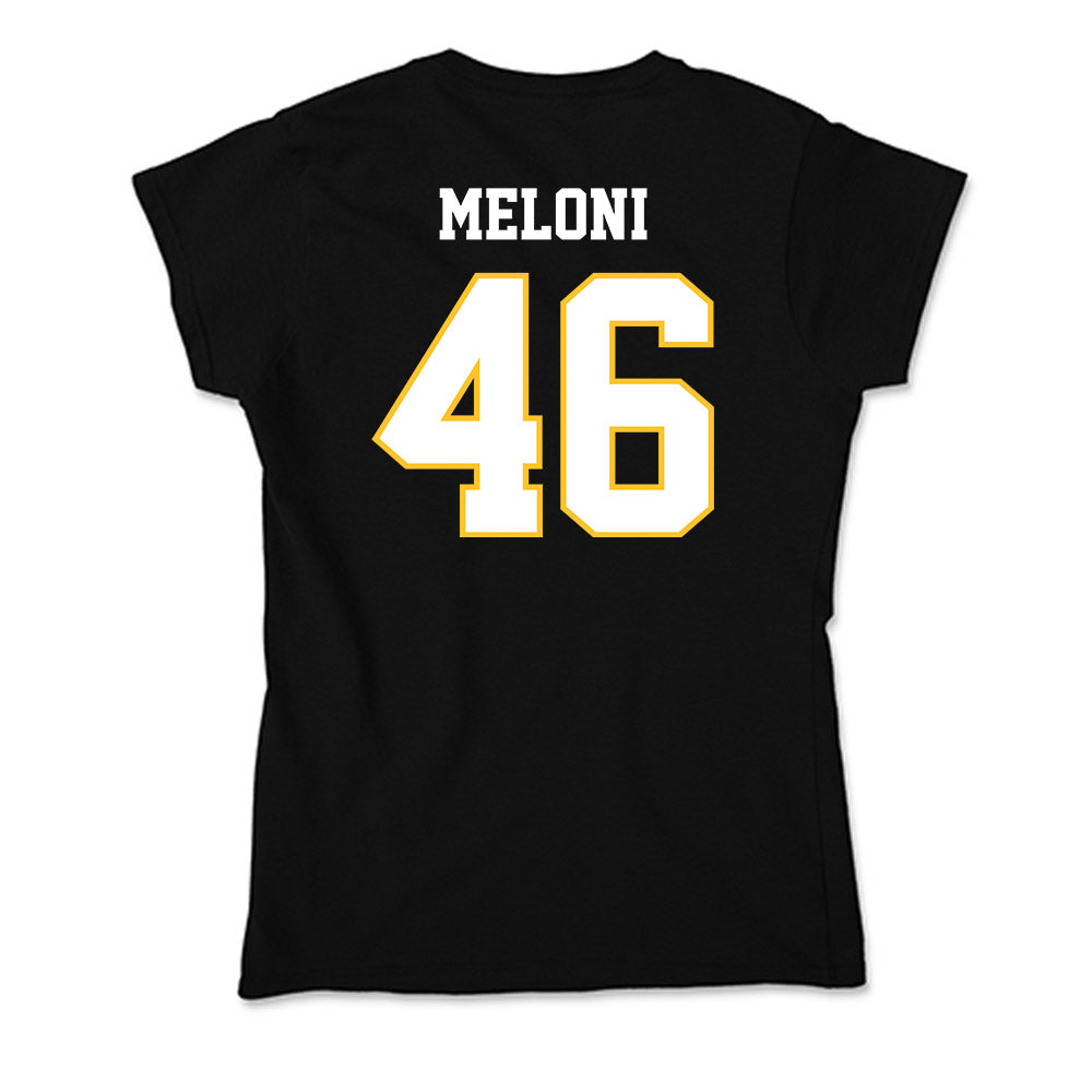 PLU - NCAA Men's Soccer : Daniele Meloni - Soft Style Women’s T-Shirt-1