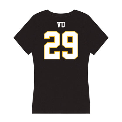 PLU - NCAA Men's Soccer : Ryan Vu - Women's V-Neck T-Shirt-1