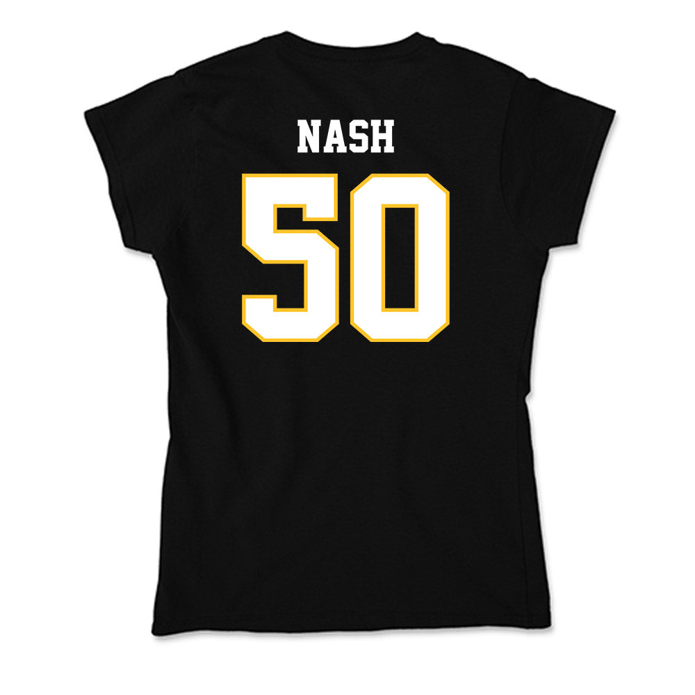 PLU - NCAA Football : Devon Nash - Soft Style Women’s T-Shirt-1
