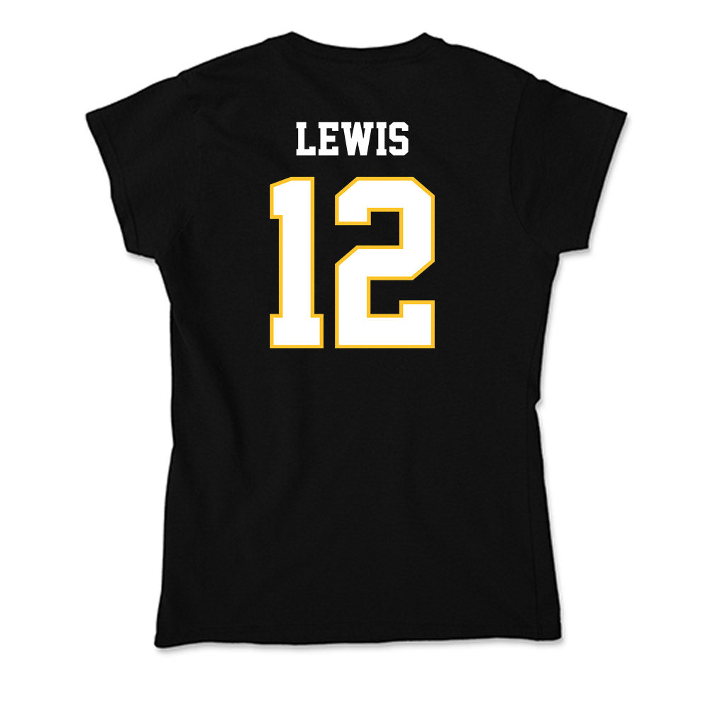 PLU - NCAA Football : Kai Lewis - Soft Style Women’s T-Shirt-1