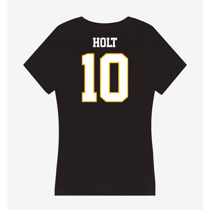 PLU - NCAA Football : Emmett Holt - Women's V-Neck T-Shirt-1