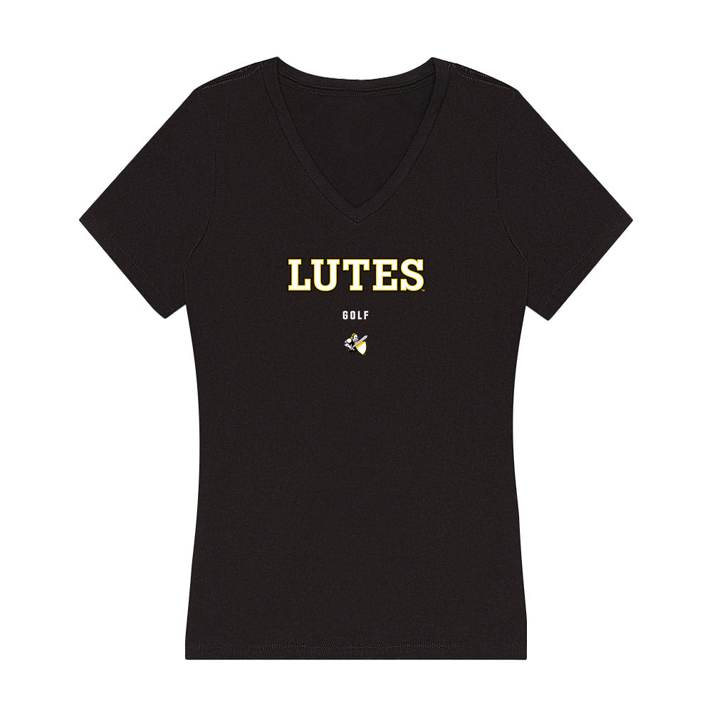 PLU - NCAA Women's Golf : SeRi Park - Women's V-Neck T-Shirt-0