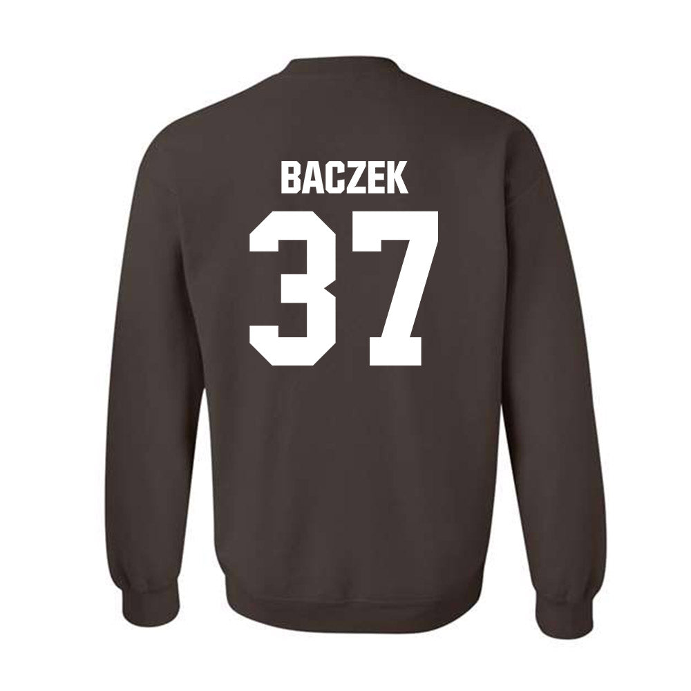 Valpo - NCAA Football : Caleb Baczek - Crewneck Sweatshirt-1