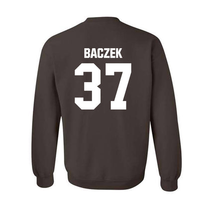 Valpo - NCAA Football : Caleb Baczek - Crewneck Sweatshirt-1