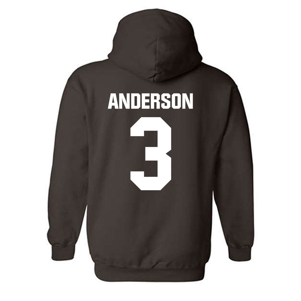 Valpo - NCAA Women's Basketball : Isabella Anderson - Hooded Sweatshirt-1