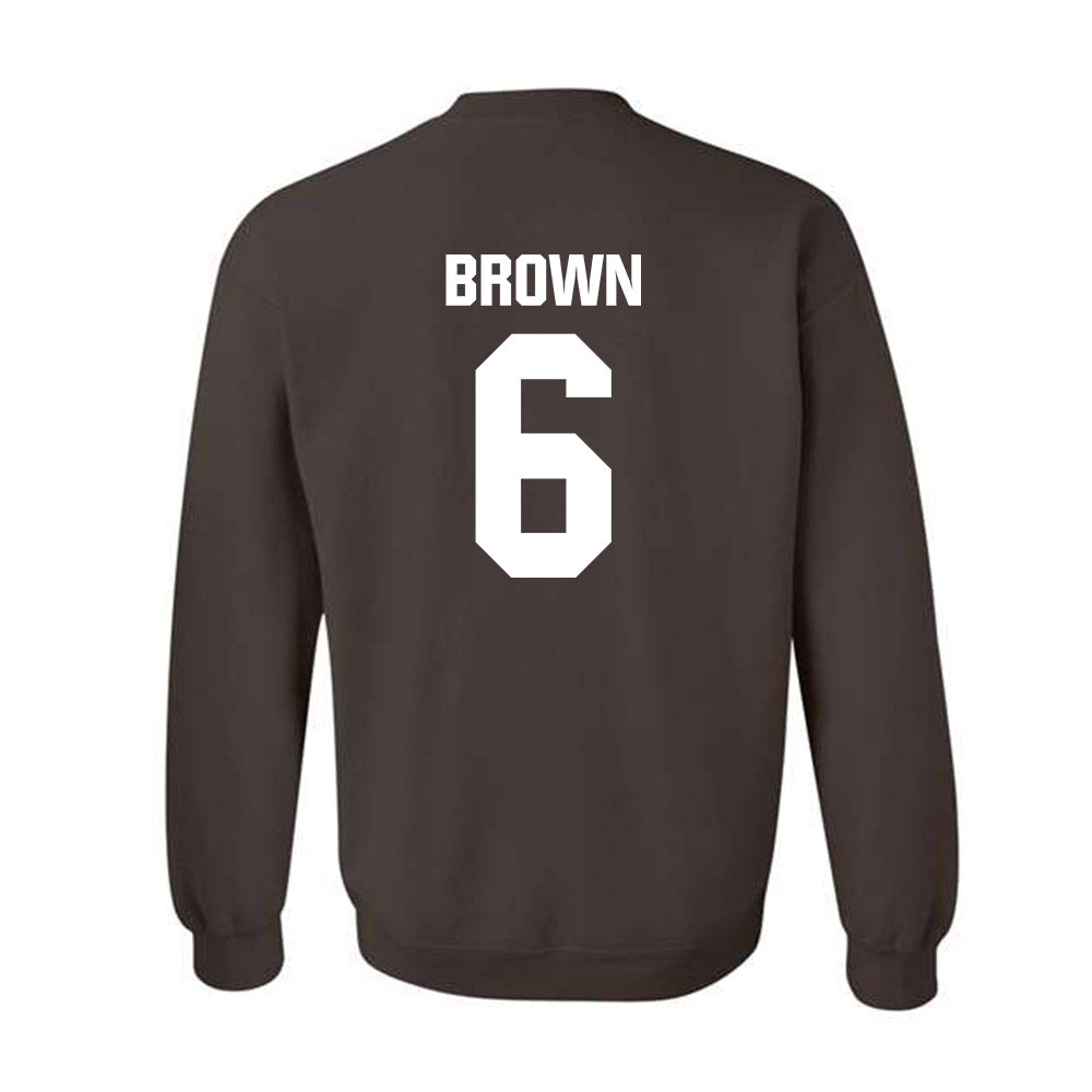 Valpo - NCAA Football : Marcus Brown - Crewneck Sweatshirt-1