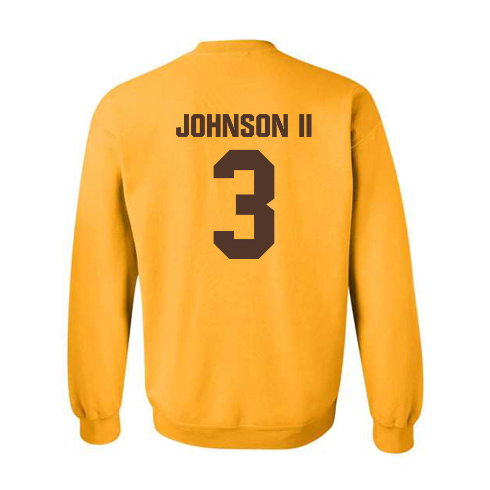 Valpo - NCAA Football : Mark Johnson II - Classic Shersey Crewneck Sweatshirt-1