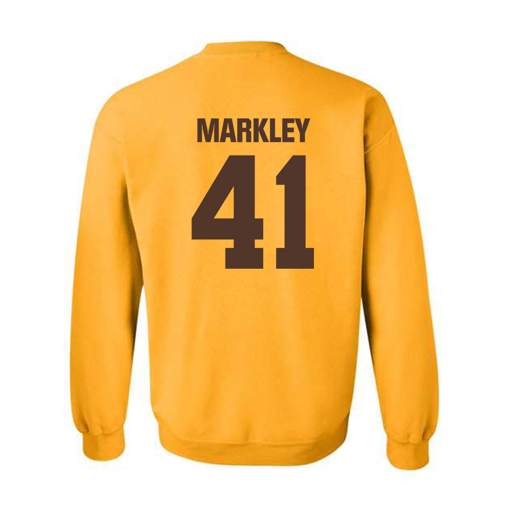 Valpo - NCAA Football : Micah Markley - Classic Shersey Crewneck Sweatshirt-1