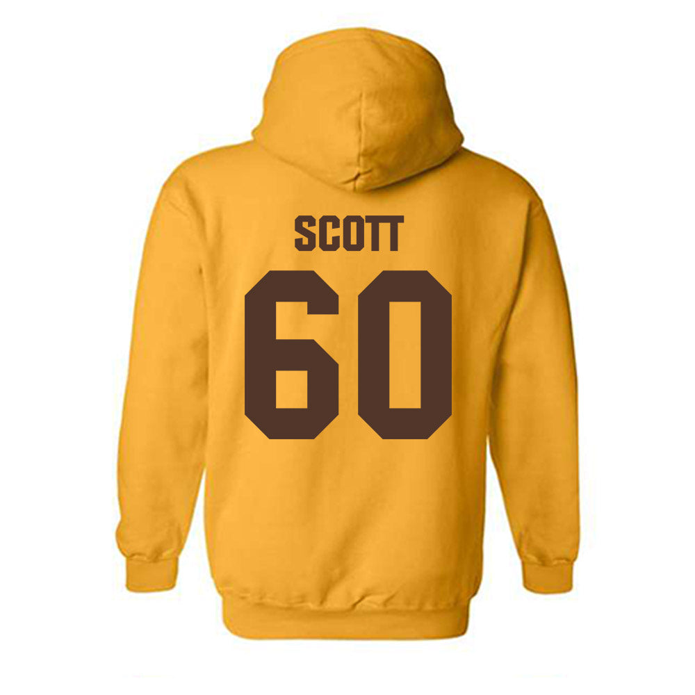 Valpo - NCAA Football : Carson Scott - Classic Shersey Hooded Sweatshirt-1