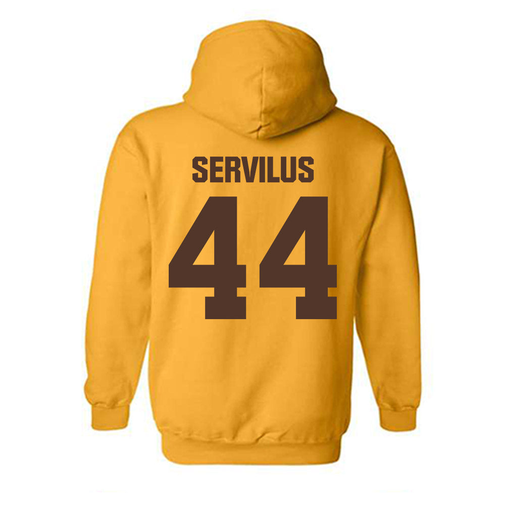Valpo - NCAA Men's Basketball : Sader Servilus - Classic Shersey Hooded Sweatshirt-1