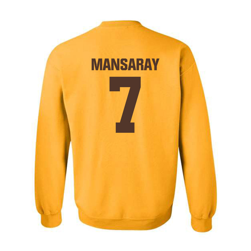 Valpo - NCAA Football : Michael Mansaray - Classic Shersey Crewneck Sweatshirt-1
