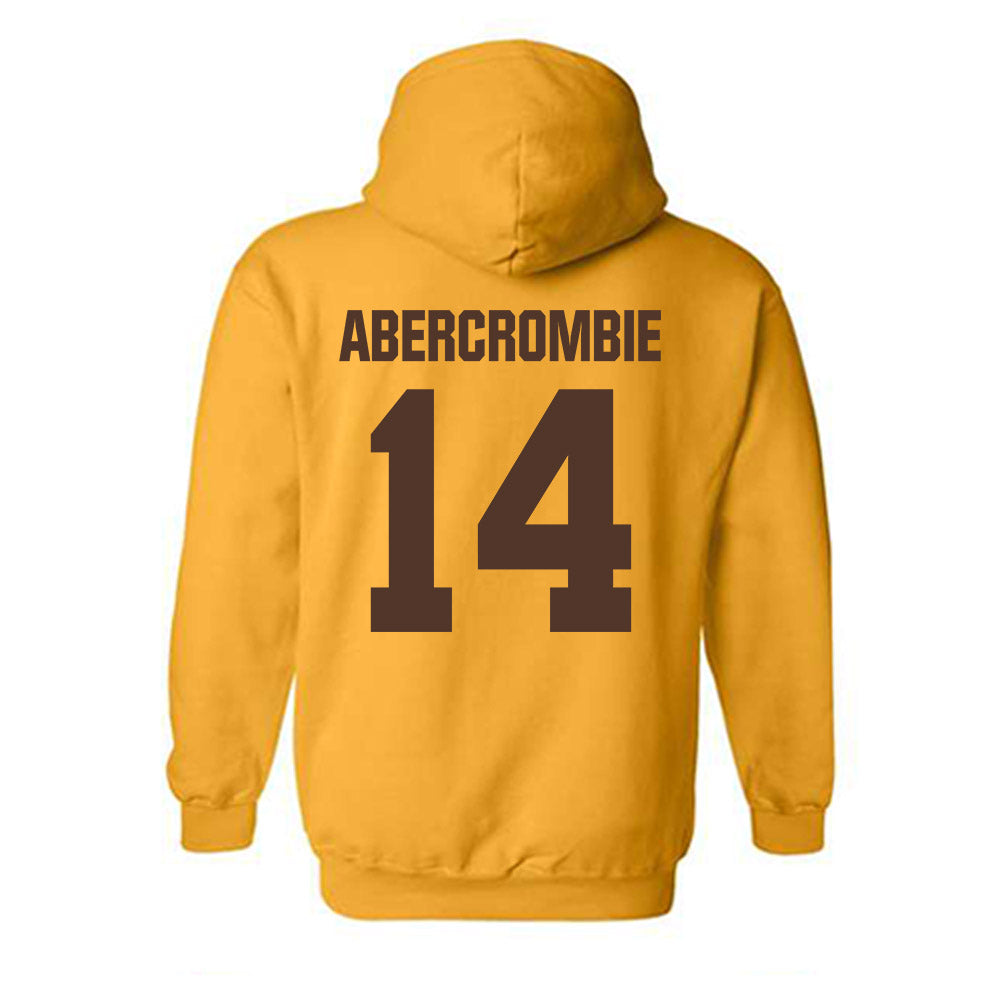 Valpo - NCAA Football : Colin Abercrombie - Classic Shersey Hooded Sweatshirt-1