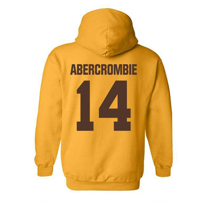 Valpo - NCAA Football : Colin Abercrombie - Classic Shersey Hooded Sweatshirt-1