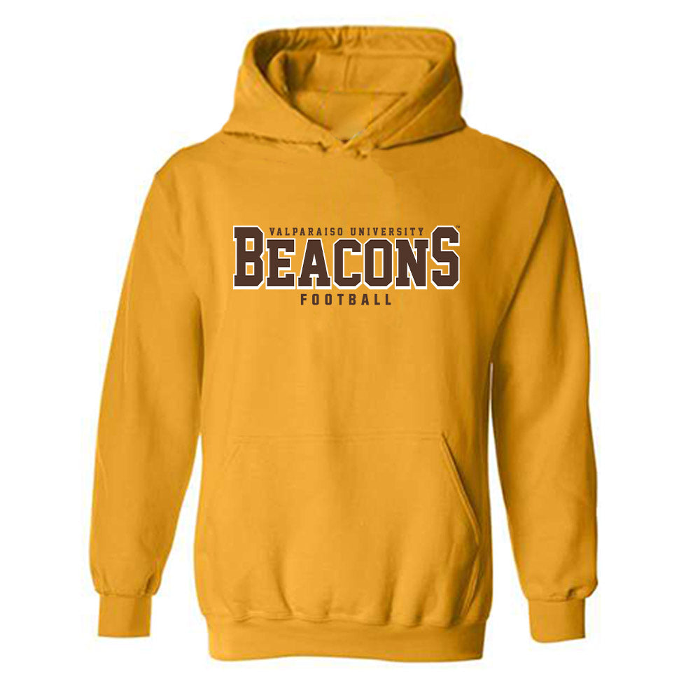 Valpo - NCAA Football : Colin Abercrombie - Classic Shersey Hooded Sweatshirt-0