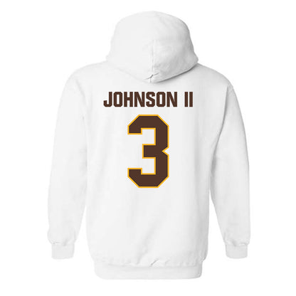 Valpo - NCAA Football : Mark Johnson II - Classic Shersey Hooded Sweatshirt-1