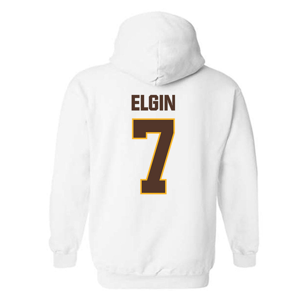 Valpo - NCAA Football : Jack Elgin - Classic Shersey Hooded Sweatshirt-1