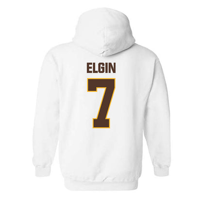 Valpo - NCAA Football : Jack Elgin - Classic Shersey Hooded Sweatshirt-1