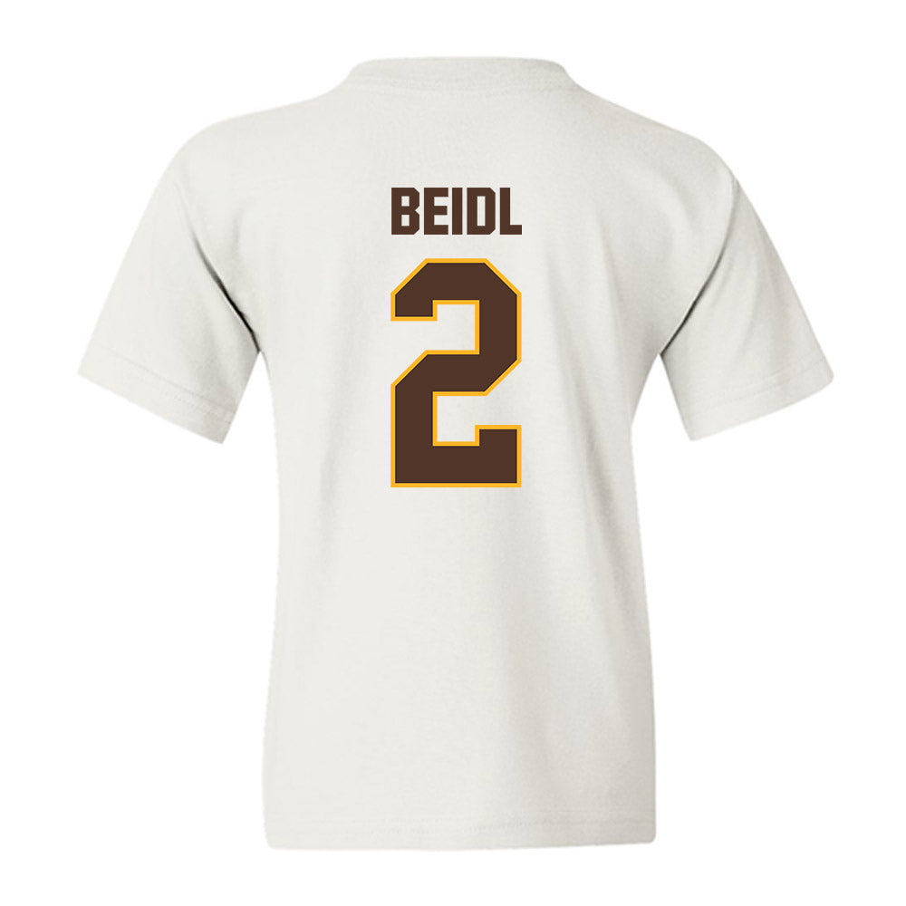 Valpo - NCAA Football : Nick Beidl - Classic Shersey Youth T-Shirt-1