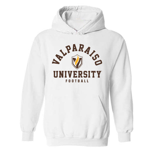 Valpo - NCAA Football : Colin Abercrombie - Classic Shersey Hooded Sweatshirt-0