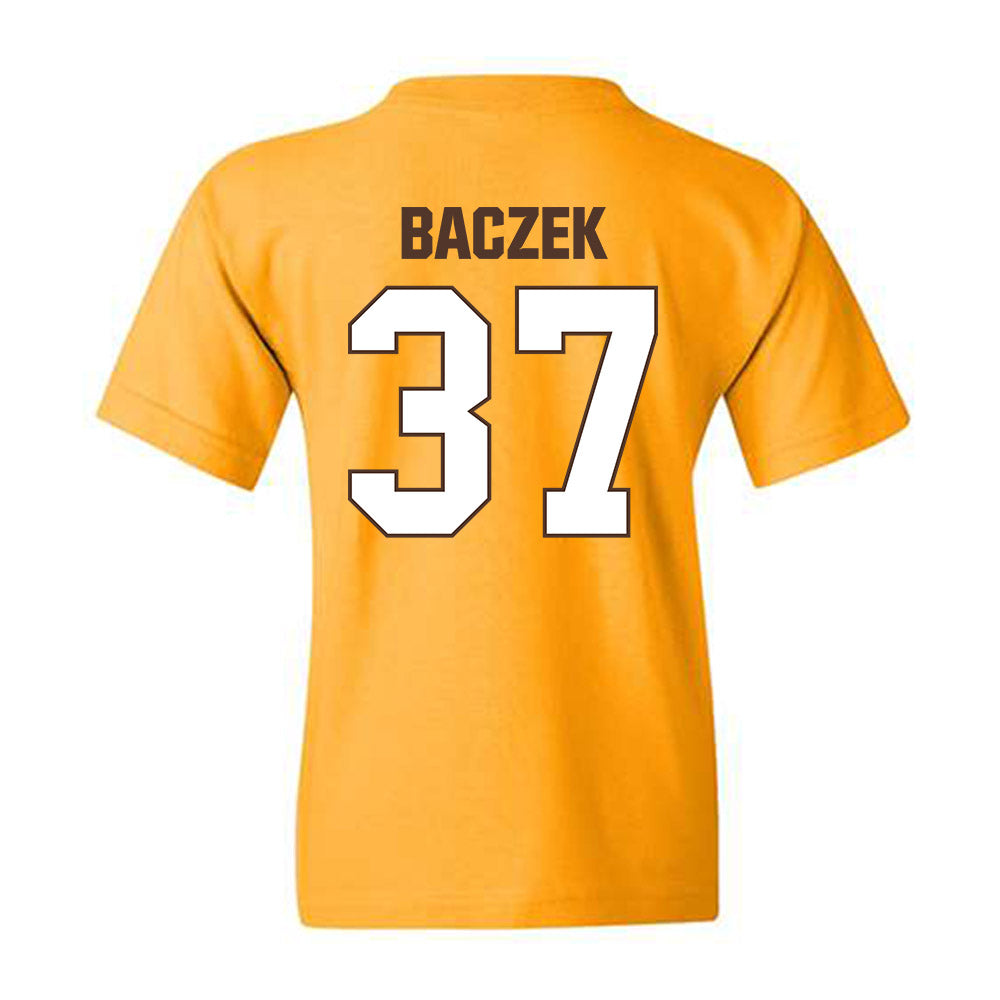 Valpo - NCAA Football : Caleb Baczek - Classic Shersey Youth T-Shirt-1